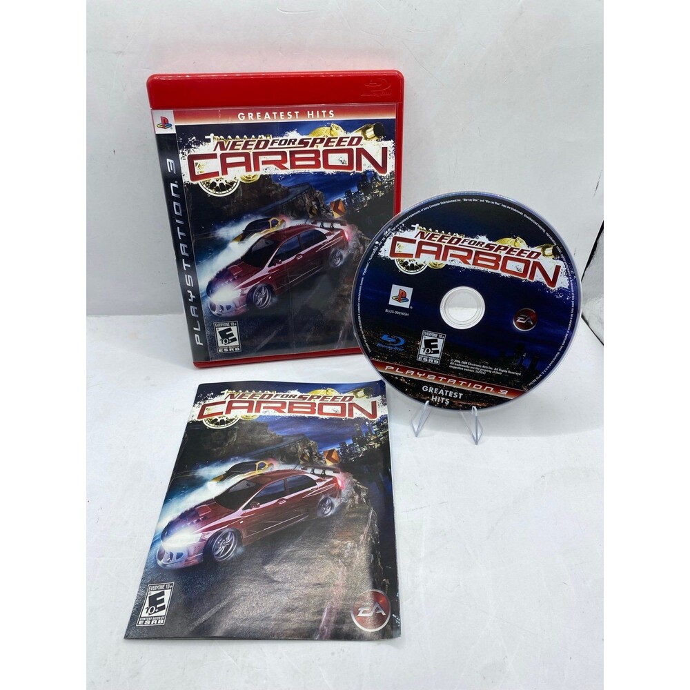 Need for Speed Carbon PS3 (Sony PlayStation 3) CIB Complete Tested Working